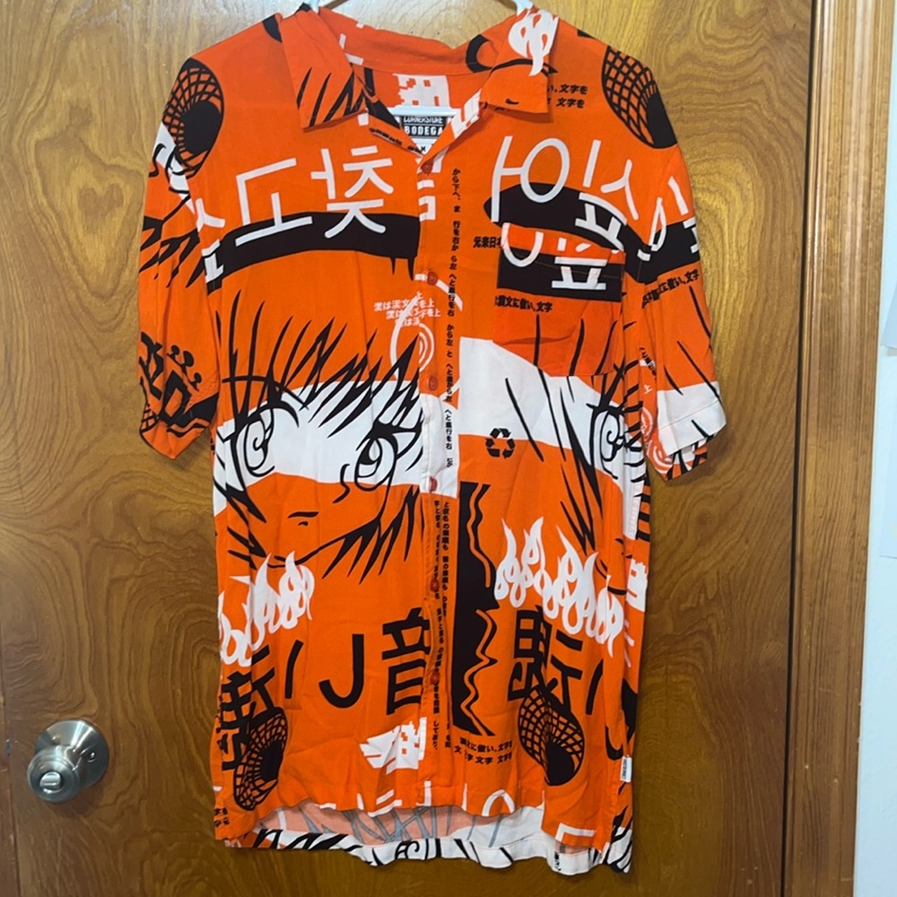 Cornerstore Bodega Graphic Button Up
